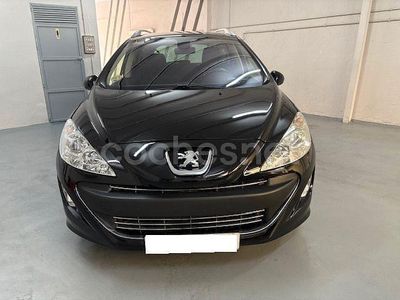 Usado Peugeot 308 SW Sportium 110 CV (80 kW) 2010 Negro Familiar