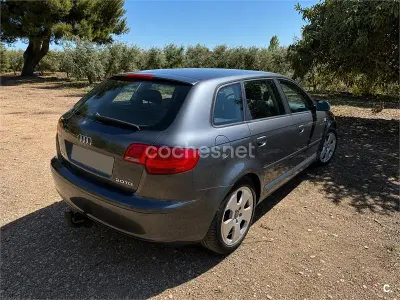 Usado Audi A3 Ambition 140 CV (102 kW) 2005 Gris / plata Utilitario