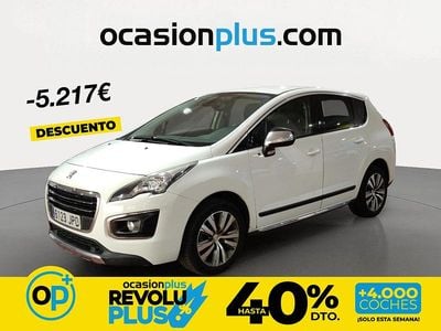 Usado Peugeot 3008 Style 130 CV (95 kW) 2016 Blanco Monovolumen