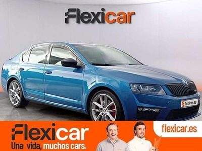 Usado Skoda Octavia RS 184 CV (135 kW) 2016 Azul Utilitario