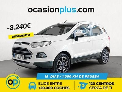 Blanco Usado 2016 Ford Ecosport Titanium SUV | 9260 € (Precio justo)