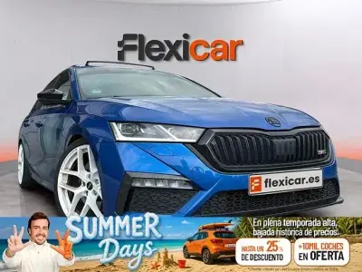 Usado Skoda Octavia RS 245 CV (180 kW) 2023 Azul Familiar