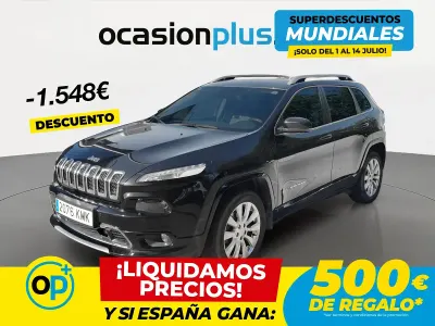 Usado Jeep Cherokee Overland 200 CV (147 kW) 2018 Negro SUV