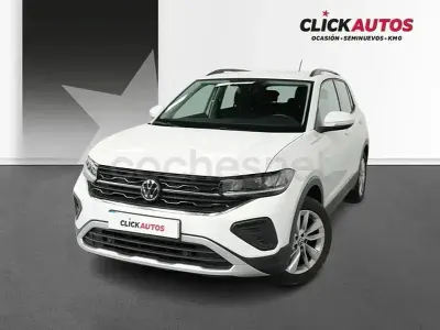 Usado VW T-Cross 95 CV (69 kW) 2024 Blanco SUV
