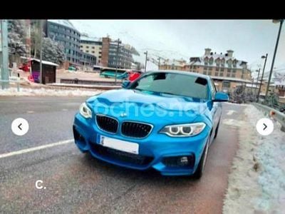 Usado BMW 220 184 CV (135 kW) 2014 Azul Coupe