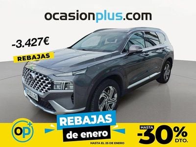 Gris Usado 2021 Hyundai Santa Fe SUV | 37.700 € (Caro)