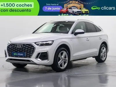 Usado Audi Q5 Sportback S-Line 204 CV (150 kW) 2022 Negro SUV