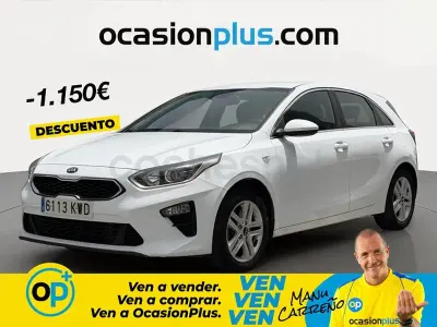 Usado Kia Ceed 100 CV (73 kW) 2019 Blanco Utilitario