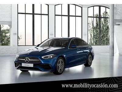 Usado Mercedes C200 207 CV (152 kW) 2021 Azul Berlina