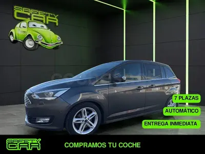 Usado Ford Grand C-Max Titanium 150 CV (110 kW) 2018 Gris / plata Monovolumen