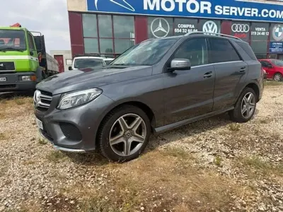 Usado Mercedes GLE250 204 CV (150 kW) 2017 Gris SUV