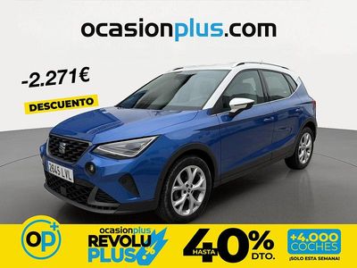Usado Seat Arona FR 150 CV (110 kW) 2021 Azul SUV