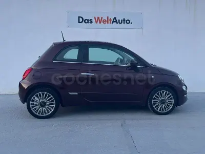 Usado Fiat 500 Lounge 69 CV (50 kW) 2017 Granate Berlina