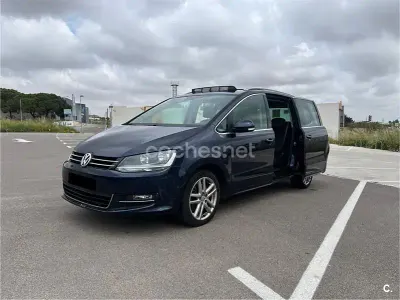 Usado VW Sharan Advance 140 CV (102 kW) 2013 Azul Monovolumen