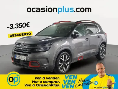 Usado Citroën C5 Aircross Shine 177 CV (130 kW) 2019 Gris SUV