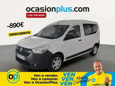 Usado Dacia Dokker Ambiance 102 CV (75 kW) 2019 Blanco Monovolumen
