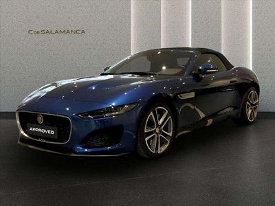 Azul Usado 2021 Jaguar F-Type R-Dynamic Descapotable | 49.900 € (Precio justo)