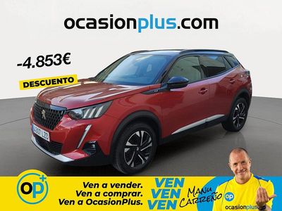 Usado Peugeot 2008 GT 130 CV (95 kW) 2022 Rojo SUV