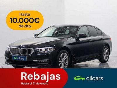 Negro Usado 2018 BMW 520 Berlina | 23.990 € (Buen precio)