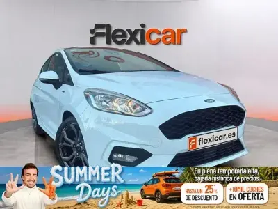 Usado Ford Fiesta ST-Line 100 CV (73 kW) 2018 Blanco Utilitario