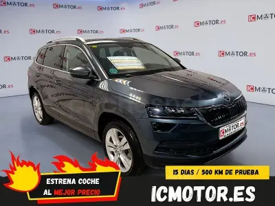 Usado Skoda Karoq Ambition 150 CV (110 kW) 2018 Gris / plata SUV