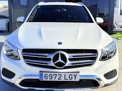 Usado Mercedes GLC220 170 CV (125 kW) 2015 Blanco SUV