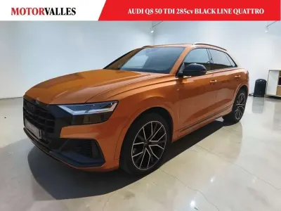 Usado Audi Q8 286 CV (210 kW) 2021 Naranja SUV