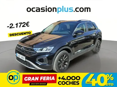 Usado VW T-Roc Life 150 CV (110 kW) 2023 Negro SUV