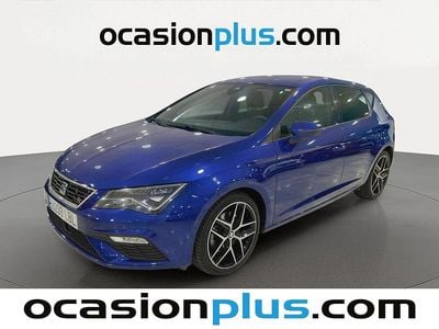 Usado Seat Leon FR 150 CV (110 kW) 2019 Azul Utilitario
