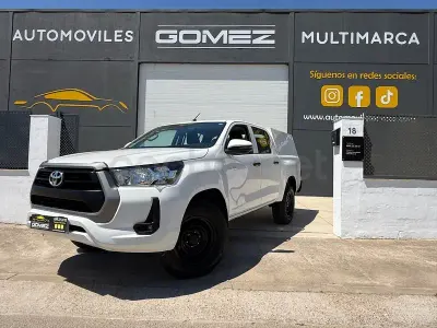 Usado Toyota HiLux Plus 150 CV (110 kW) 2022 Blanco Pickup/Camioneta