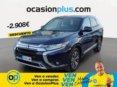 Usado Mitsubishi Outlander Motion 150 CV (110 kW) 2021 Azul SUV