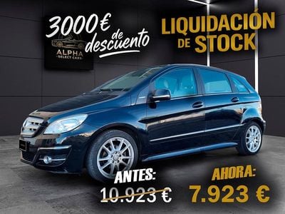 Usado Mercedes B160 95 CV (69 kW) 2010 Negro Monovolumen