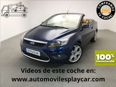 Usado Ford Focus Cabriolet Titanium 136 CV (100 kW) 2009 Azul Descapotable