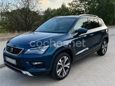 Usado Seat Ateca XCELLENCE 150 CV (110 kW) 2017 Azul SUV