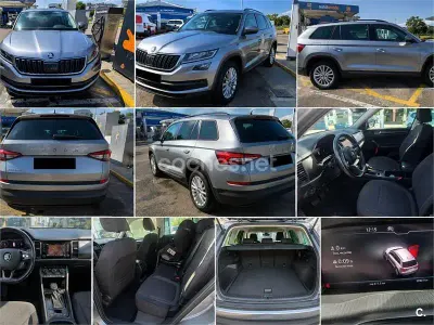 Usado Skoda Kodiaq Ambition 150 CV (110 kW) 2021 Gris / plata SUV
