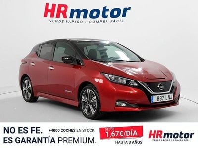 Usado Nissan Leaf N-Connecta 160 kW (218 CV) 2021 Granate Utilitario