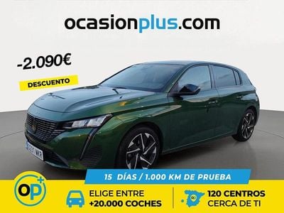 Usado Peugeot 308 Allure 130 CV (95 kW) 2023 Verde Berlina