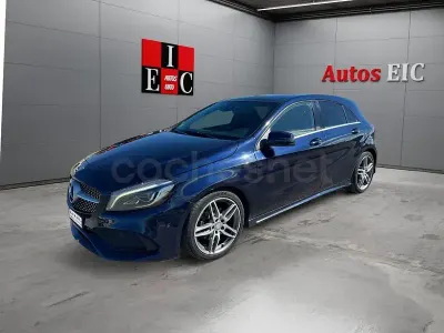 Usado Mercedes A200 150 CV (110 kW) 2018 Azul Berlina