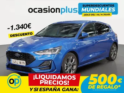 Usado Ford Focus ST-Line 125 CV (91 kW) 2023 Azul