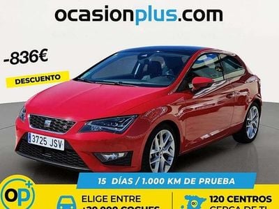Usado Seat Leon SC FR 150 CV (110 kW) 2016 Rojo Utilitario
