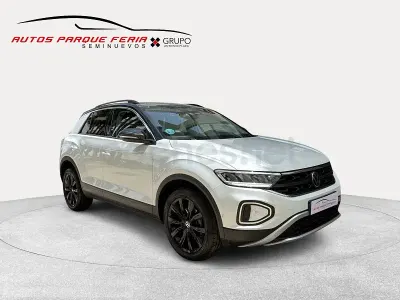 Usado VW T-Roc 110 CV (80 kW) 2023 Blanco SUV