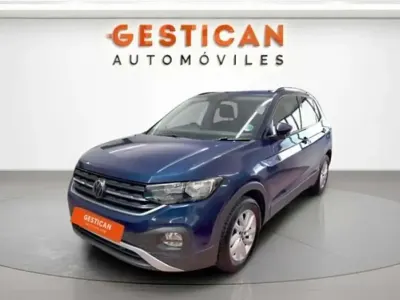 Usado VW T-Cross Advance 110 CV (80 kW) 2023 Azul SUV