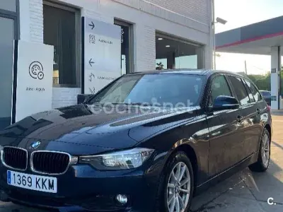 Usado BMW 316 116 CV (85 kW) 2014 Azul Familiar