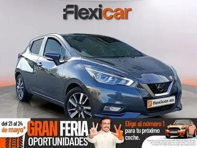 Käytetty Nissan Micra Acenta 100 HP (73 kW) 2018 Sininen Viistoperä