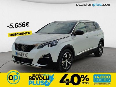 Usado Peugeot 5008 Active 150 CV (110 kW) 2018 Blanco Monovolumen