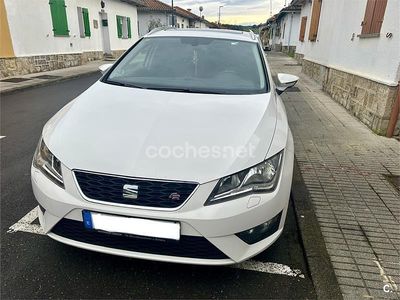 Usado Seat Leon ST FR 184 CV (135 kW) 2015 Blanco Familiar