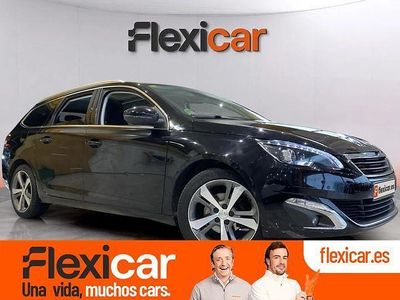 Usado Peugeot 308 131 CV (96 kW) 2016 Negro