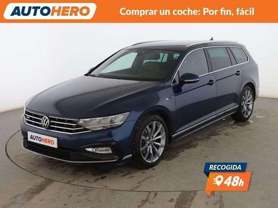 Usado VW Passat R-line 190 CV (139 kW) 2021 Azul Familiar
