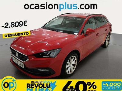 Brugt Seat Leon ST Style 131 HK (96 kW) 2021 Blå Stationcar