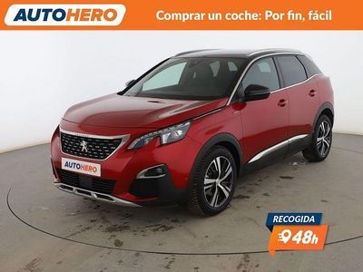 Rojo Usado 2019 Peugeot 3008 GT-line SUV | 13.099 € (Precio justo)